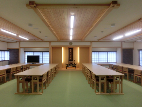 大広間内装リフォーム（盛岡市O寺）