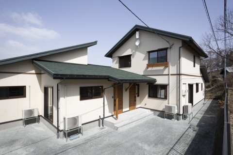 好眺望の高台に建つ２世帯住宅