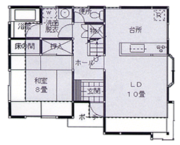 1F間取り