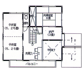 2F間取り